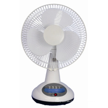 12′′ Rechargeable Table Fan with Light